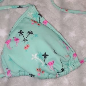 Seafoam green LA Hearts bikini top
